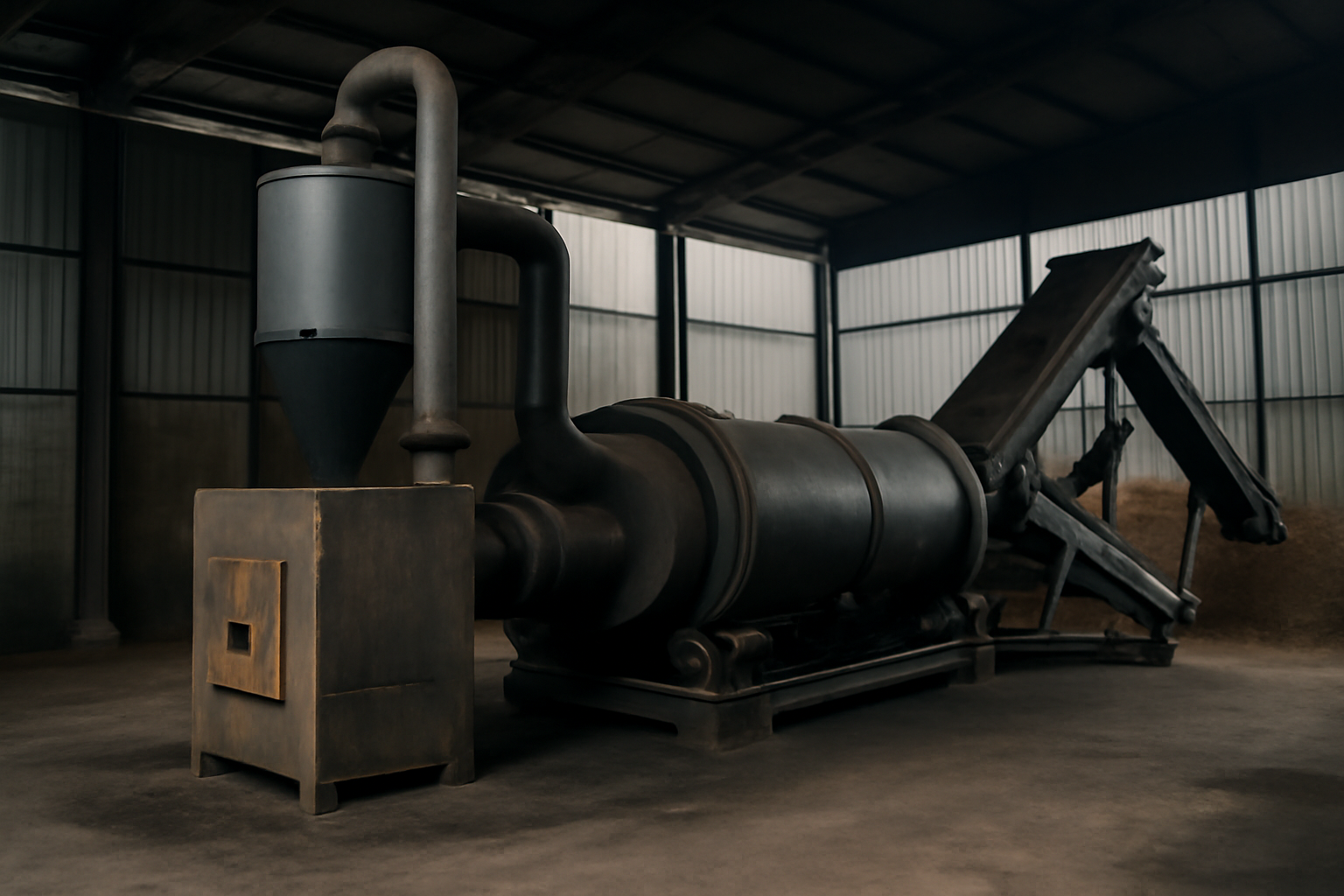 PKS Charcoal Production Line
